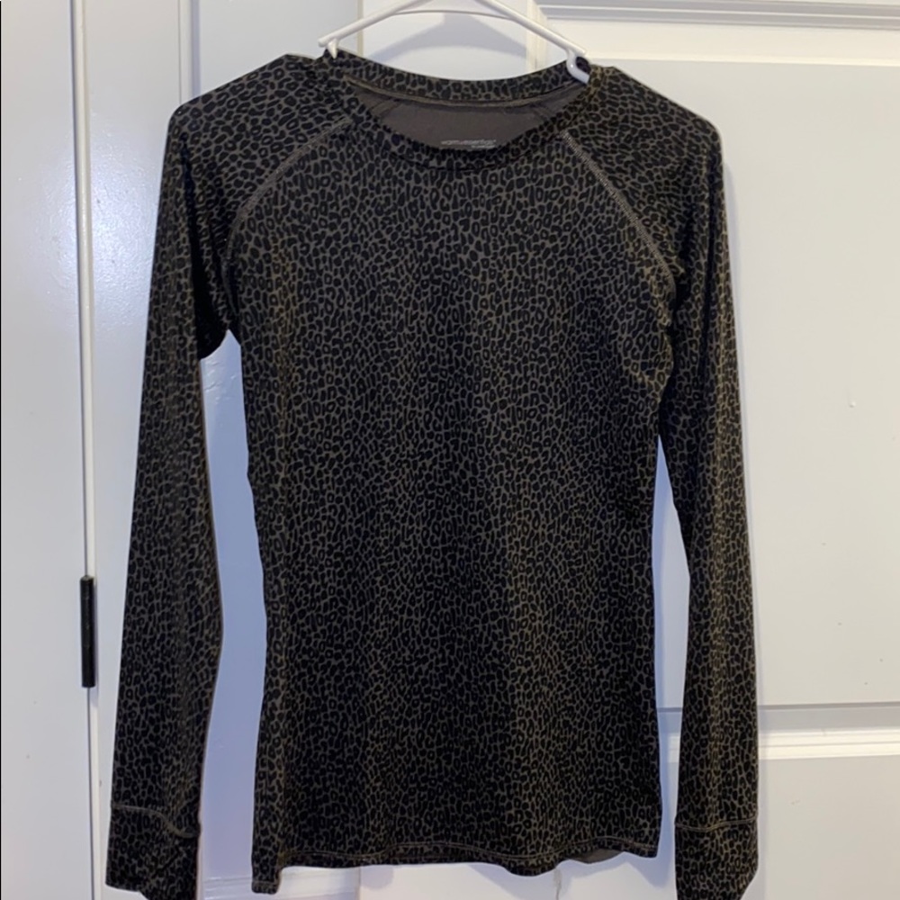 black and grey spandex long sleeve